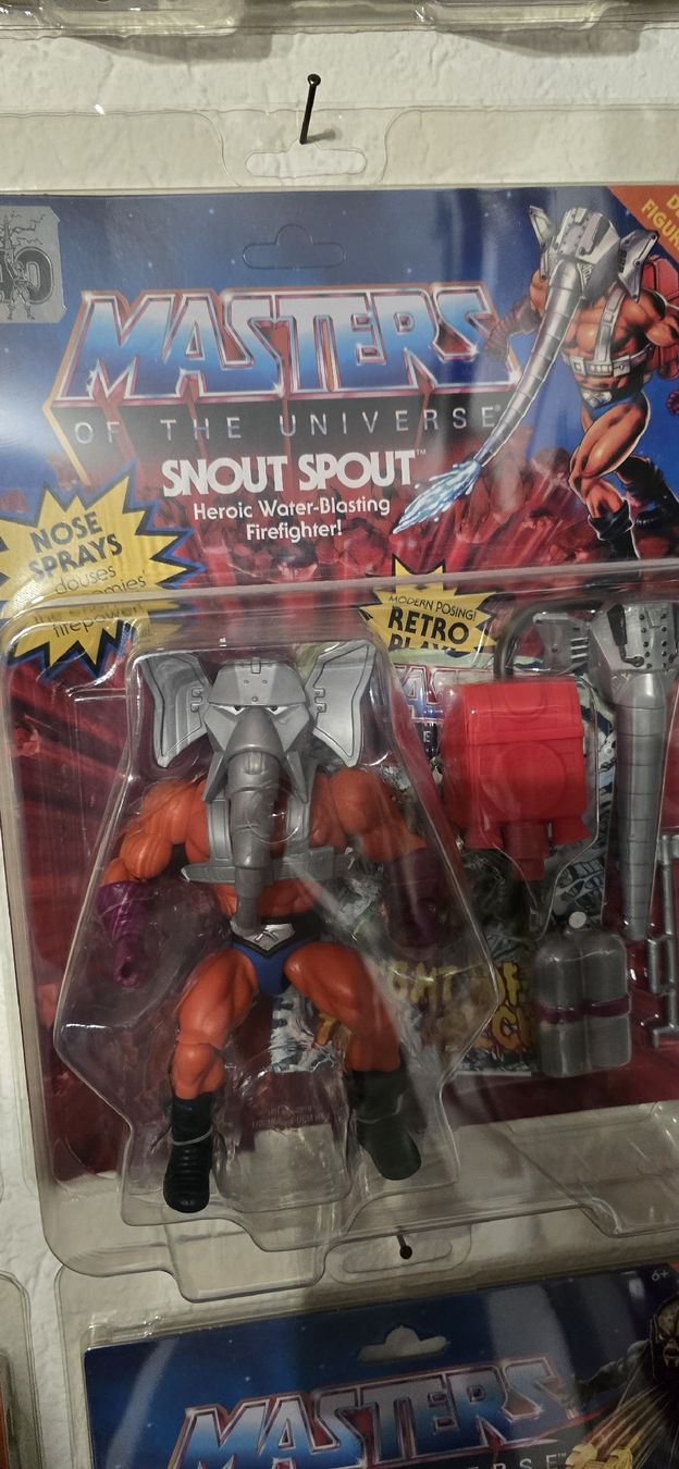Masters of the Universe Figuren: Masters of the Universe Snout Spout – Neu und originalverpackt aus Rüti ZH von rolinator2000