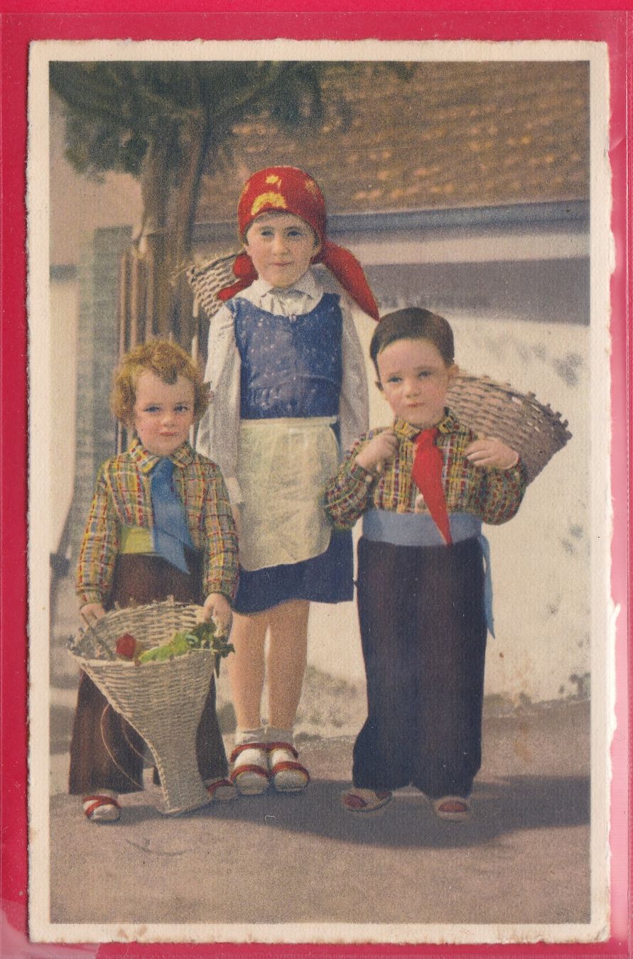 Ansichtskarten: SALUTI DAL TICINO, 5.8.1946 – Gebraucht aus Oberrieden von Gebirgsstelze
