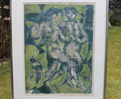 2 Lithografien, Hans Erni, Handsigniert und Nummeriert