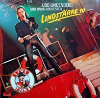Udo Lindenberg Lindstärke 10  Live mit Riesenposter D 1983