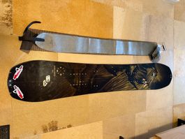 Jones Explorer 162 split board + skins