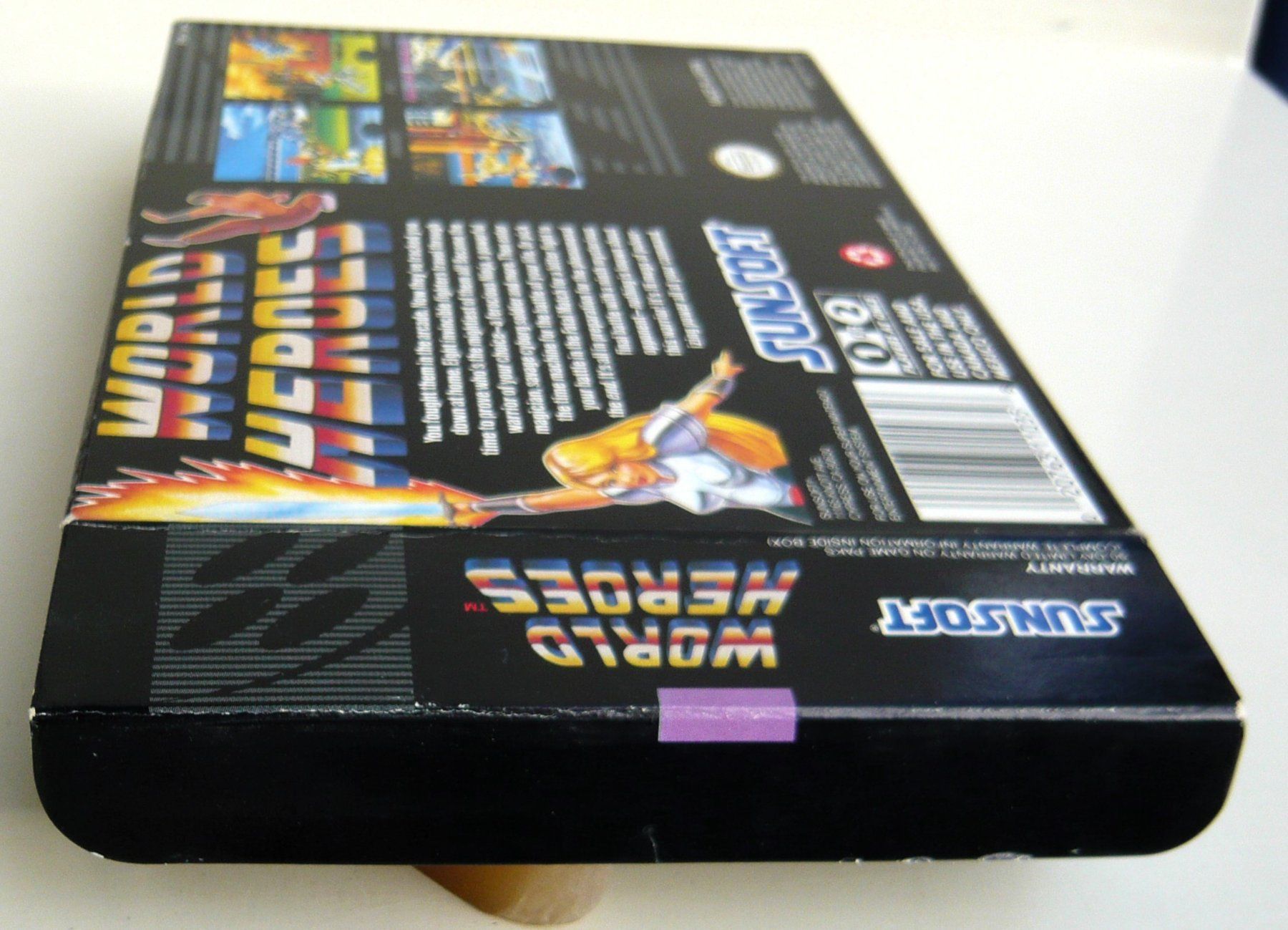 Nintendo Giochi: SNES:  World Heroes – Usato da Onex venduto da Jaguar1986 6