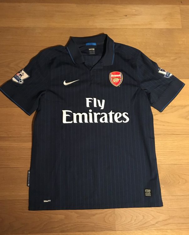 Maillot Arsenal Extérieur 2018/2019 - PUMA, Taille M (Bleu, Occasion)