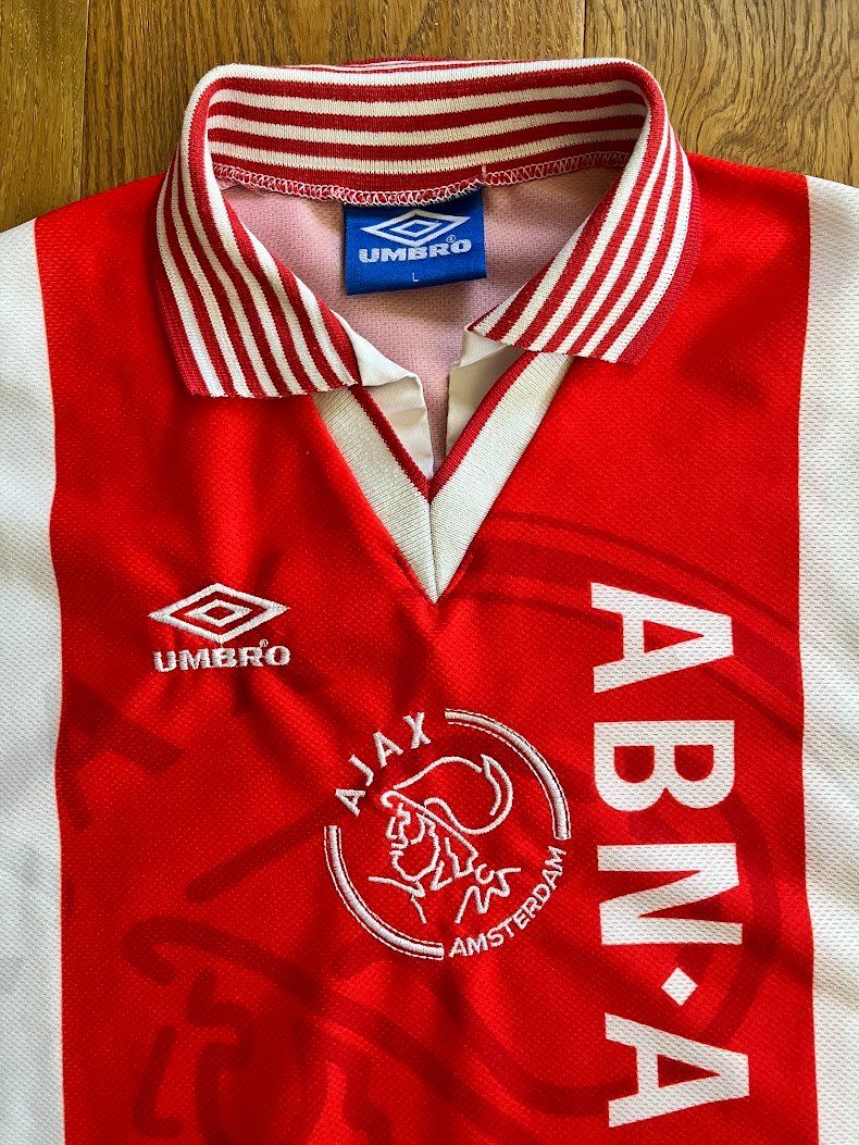 Umbro Canottiere & Pantaloni: Fussballtrikot Ajax Amsterdam – Usato da Oppikon venduto da unteroppikon 2