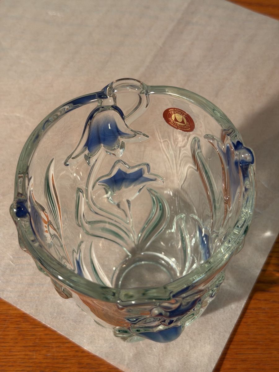 Vasi & Recipienti: Mikasa Bluebells crystal vase – Usato da Lausanne venduto da vas_mbk2 6
