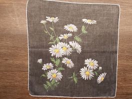 Taschentuch Motiv Blumen