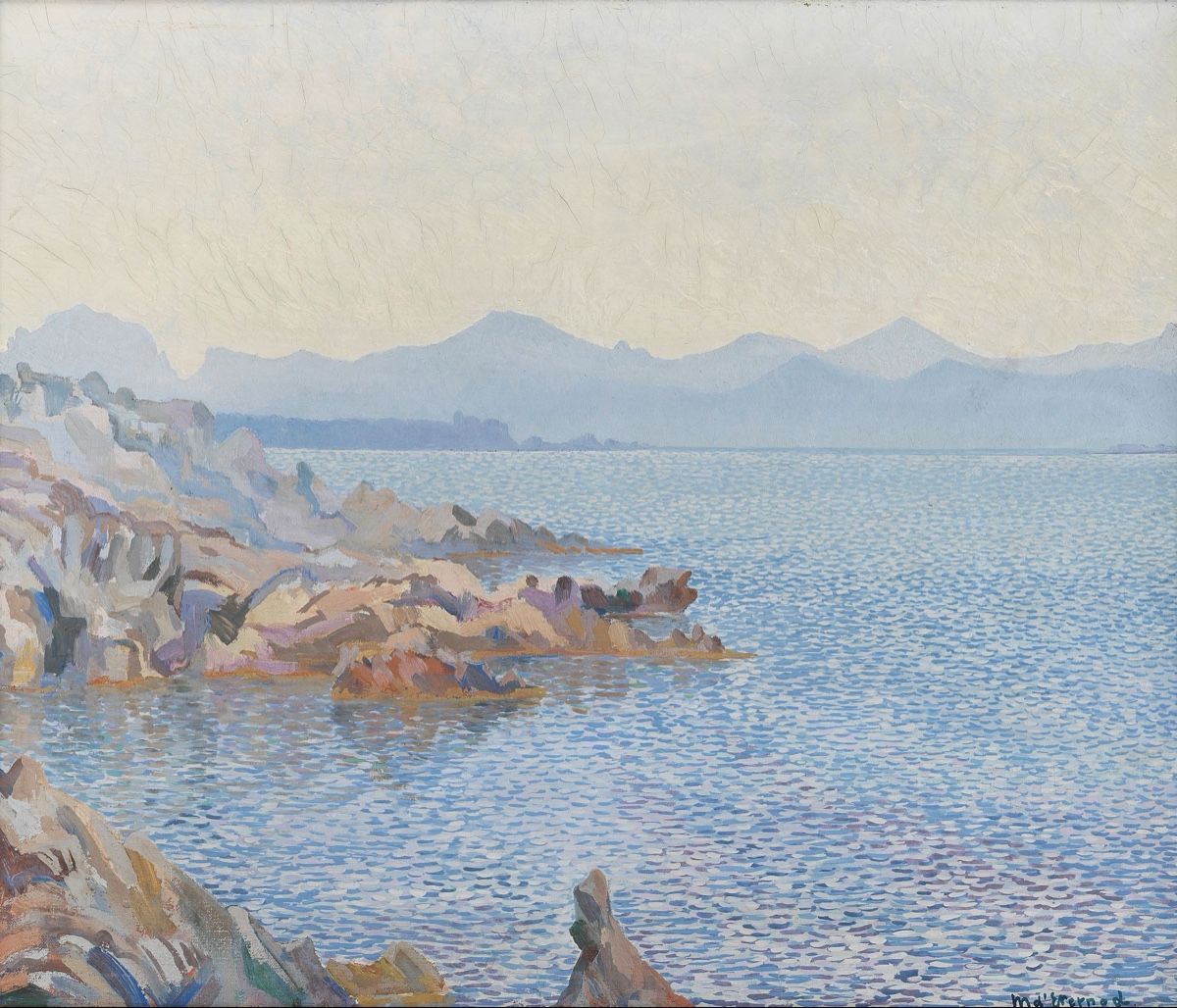 Tableaux: Paysage marin de Marcel d’Eternod – D'occasion à Delemont par nimagu