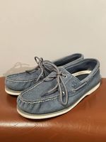 Timberland Classic Boat 2-Eye Bootsschuhe blaues Wildleder
