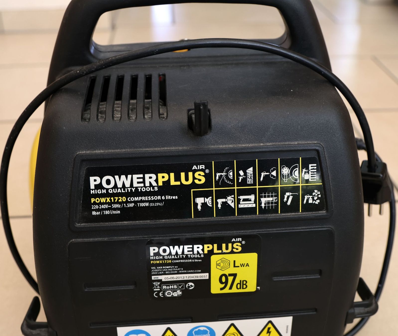 Compresseurs: Kompressor PowerPlus 180l/min – D'occasion à Frick par TOMAPO 2