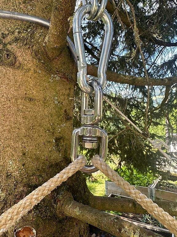 Poltrone pensili da giardino: Hängesessel Baumwolle (inkl.Aufhängeschraube) – Usato da Nesslau venduto da chi_w9mw 2