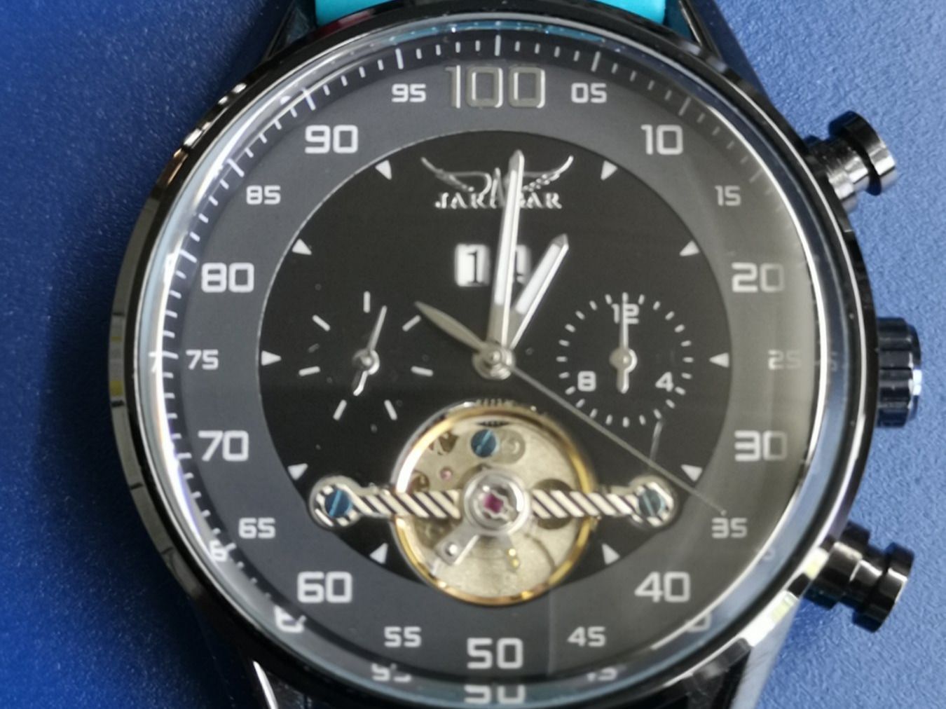 Orologi: ARMBANDUHR JARAGAR AUTOMATIK – Nuovo (secondo la descrizione) da Oftringen venduto da Second-Hand-Uhren