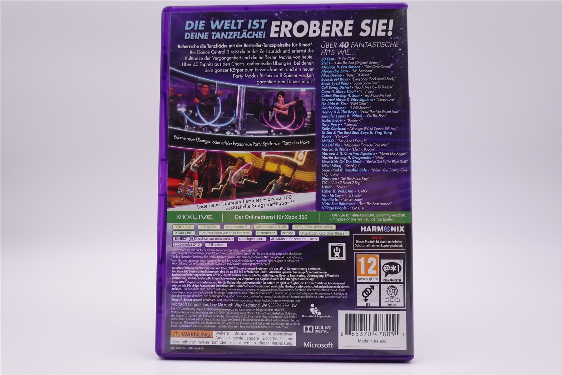 Microsoft Giochi: Dance Central 3 (XBOX360) – Usato da Herisau venduto da ZelliZone 1