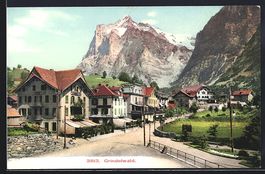 Grindelwald, Teilansicht mit Hotel Natio