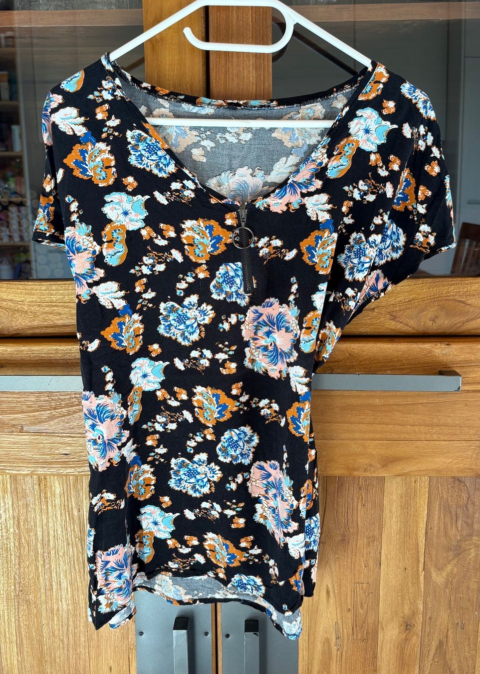 Camicette: Shirt /Top/ Bluse/Tunika Blumen Gr.L – Usato da Siblingen venduto da Vany_McDougall 8