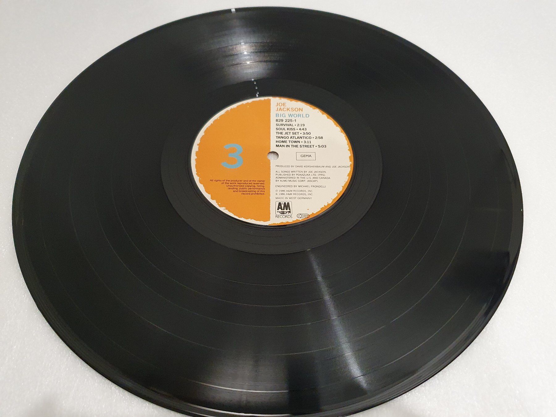 Schallplatten: Joe Jackson – Big World / 2 LP`s – Gebraucht aus Uster von Vinyl-Leidenschaft 6