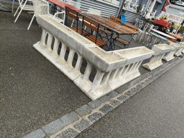 Blumenkasten-Balustrade 820cm
