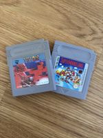 Original Nintendo Gameboy Spiel Tetris & Super Mario Land