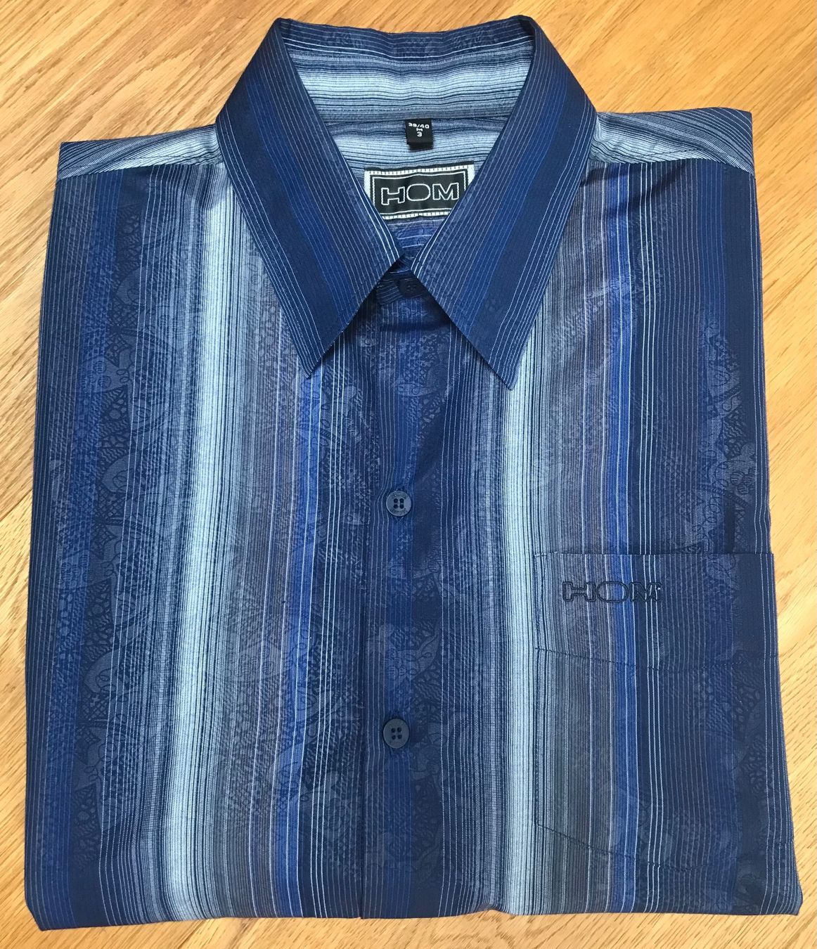 Camicie: HOM gestreiftes Hemd – Usato da Ossingen venduto da Orelius