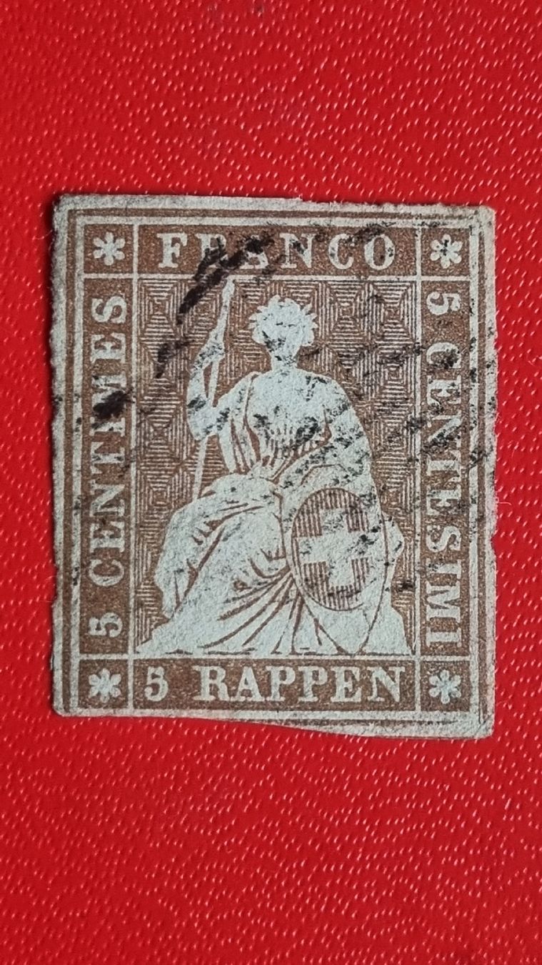 Tutti i francobolli: STRUBEL NR 22B - JAHR 1854 – Usato da Heimenschwand venduto da rog_p7h9
