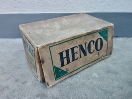 Vintage Verpackung HENCO HENKEL&CIE AG BASEL Schachtel