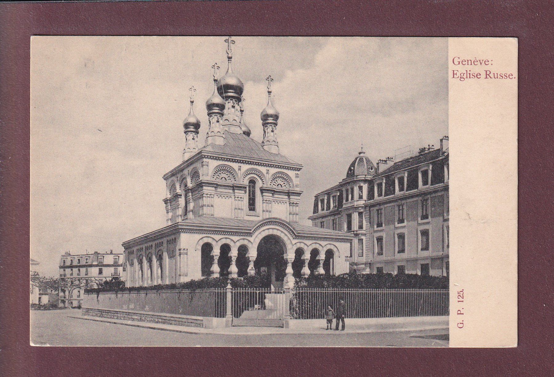 Cartoline postali: GENEVE - Eglise Russe – Usato da Pully venduto da nicecards