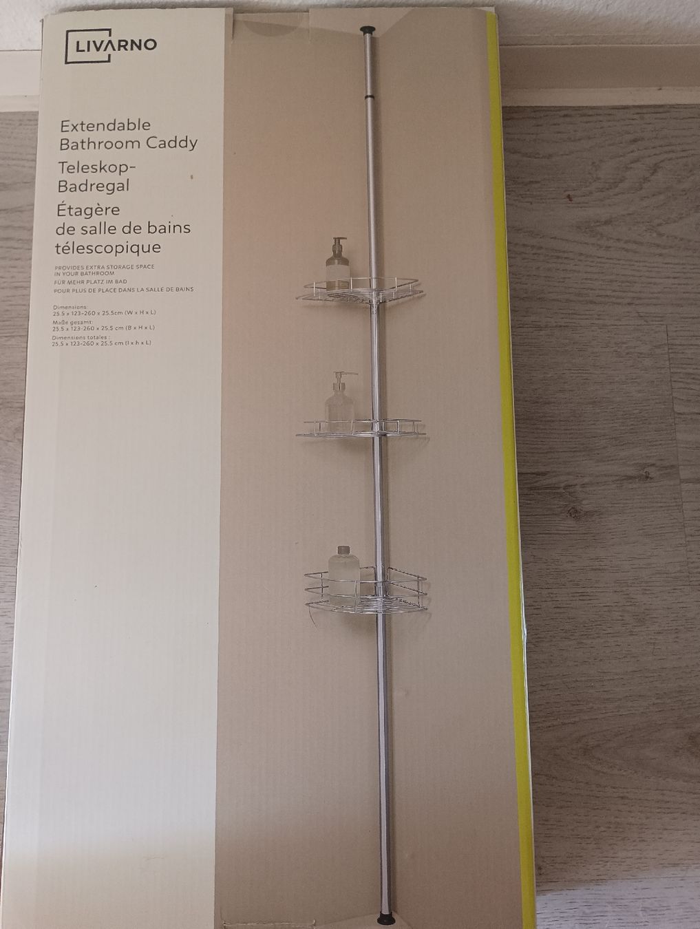 Fixations: LIVARNO Extendable Bathroom Caddy – Neuf (Voir description) à Dietikon par isa_pz9m 2
