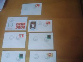 LOT A STEMPEL PTT MOBIL 1979 in 4 Sprachen AB NUR 50 RP