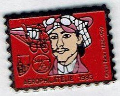 Placchette & Badge: Aérophilatélie  Oskar Bider – Usato da Hinterkappelen venduto da Schampus