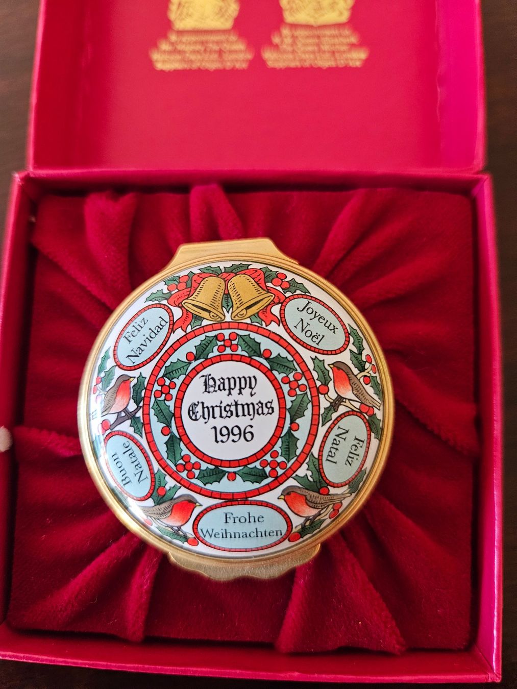 Halcyon Days Tutte le decorazioni: Pillendose – Usato da Zürich venduto da tschudin.barbara 1