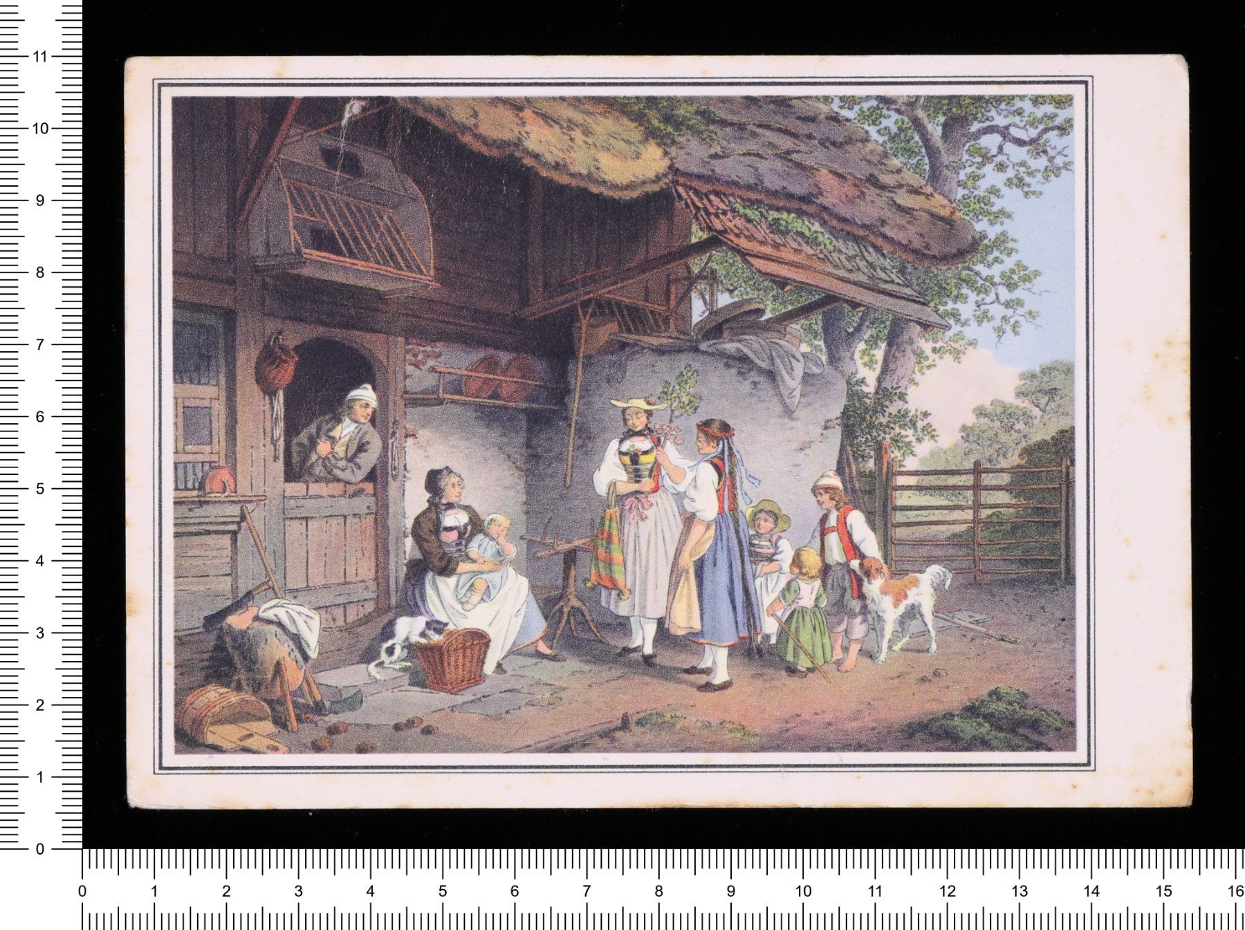 Ansichtskarten: Pro Juventute / Die Mai-Sängerinnen – Gebraucht aus Riehen von Tignanello1