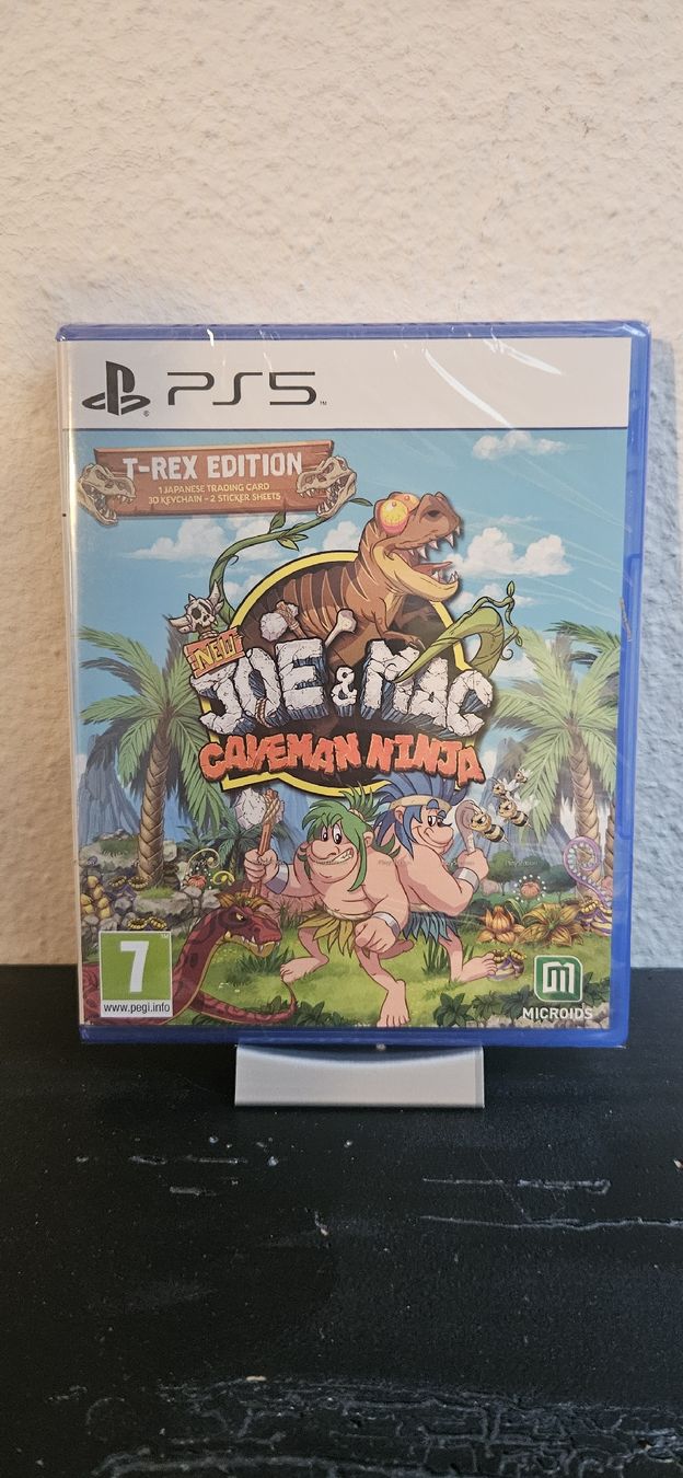 Sony Giochi: Joe & Mac Caveman Ninja T-Rex Edition, PS5 – Nuovo e nell'imballaggio originale da Belp venduto da Ginus85