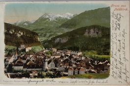 Österreich, Gruss aus Feldkirch, 1900