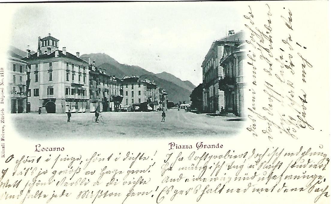 Cartes postales: Locarno Piazza Grande – D'occasion à Wetzikon ZH par Brulu100