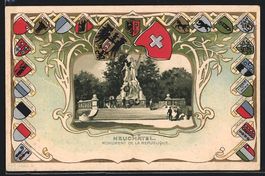 Passepartout-Lithographie Neuchâtel, Mo