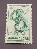 Madagaskar 1946 alte briefmarke