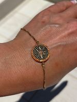 New bracelet with stones made of steel ( no nickel)