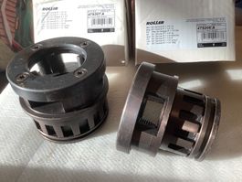 2 ROLLER Schneidkopf /-kluppe Rohrgewinde R 1 1/2“ & 1 1/4“