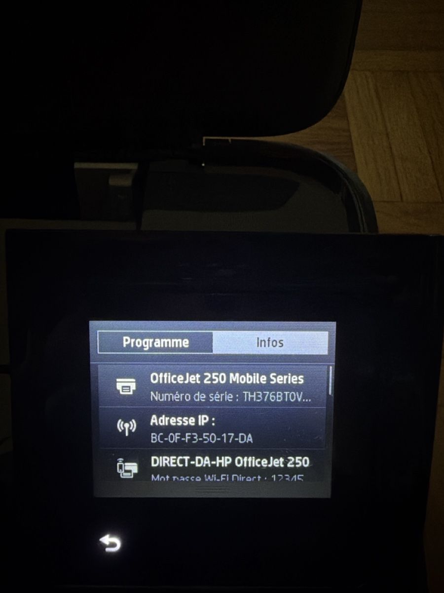 Hewlett Packard Stampanti: HP OfficeJet 250 mobile séries  – Usato da Genève venduto da max_7sf7 2