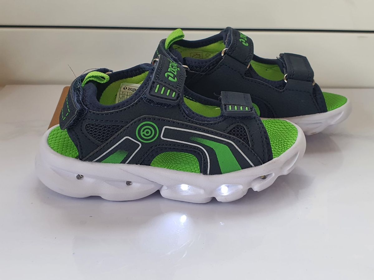 Scarpe per ragazzi: Gr. 26 - ZigZag Lights Kindersandalen, Neu – Nuovo e nell'imballaggio originale da Nürensdorf venduto da Mandy_Nguyen 1