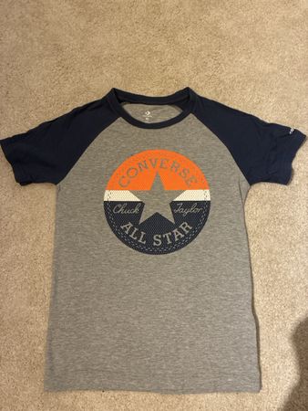 T-shirt Converse grigio blu taglia M 140-152 cm