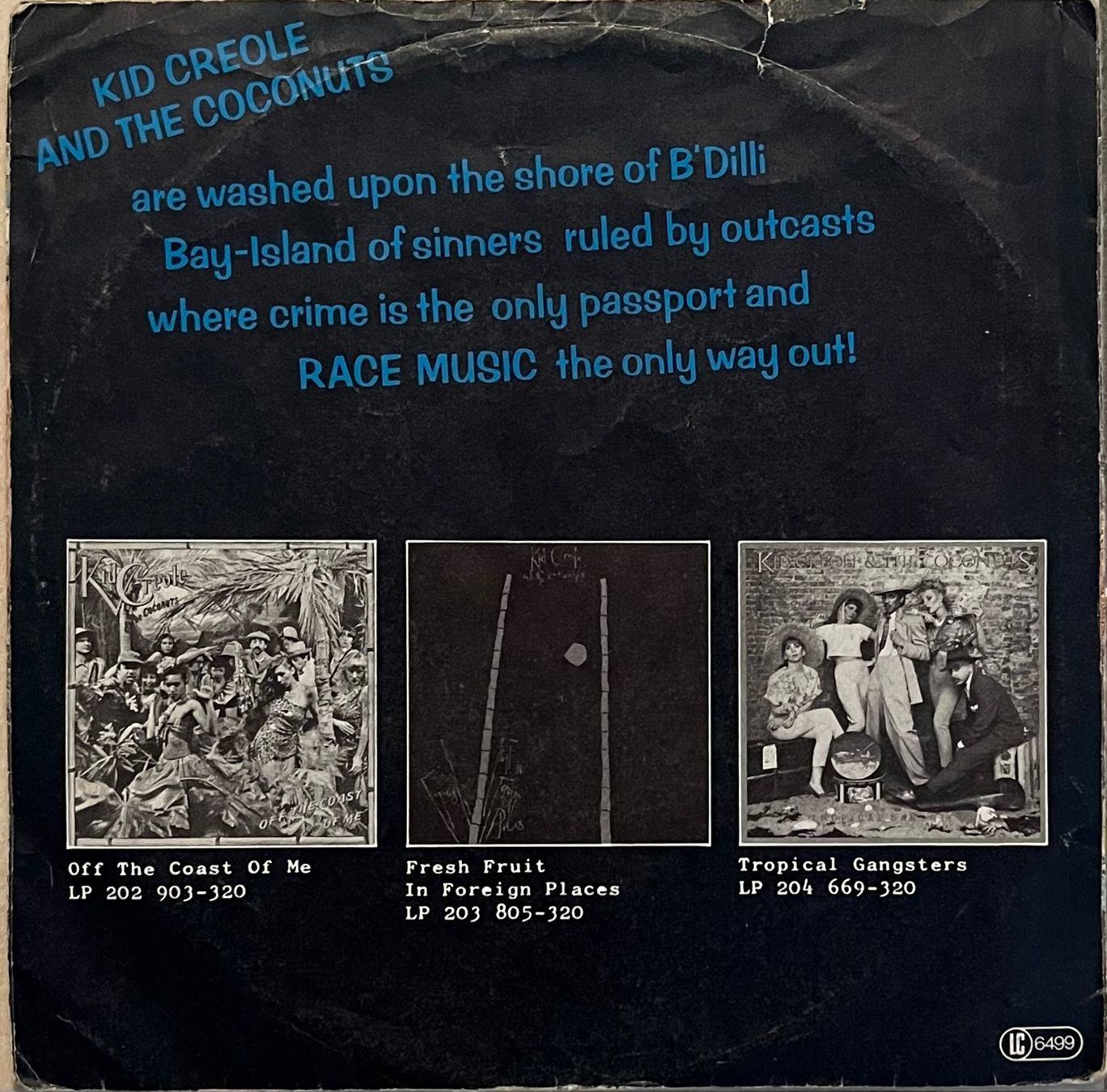 Schallplatten: KID CREOLE AND THE COCONUTS - STOOL PIGEON – Gebraucht aus Bussigny von  1