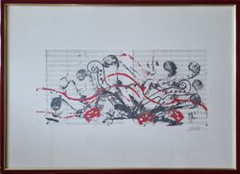 Lithographie / Arman Pierre Fernandez
