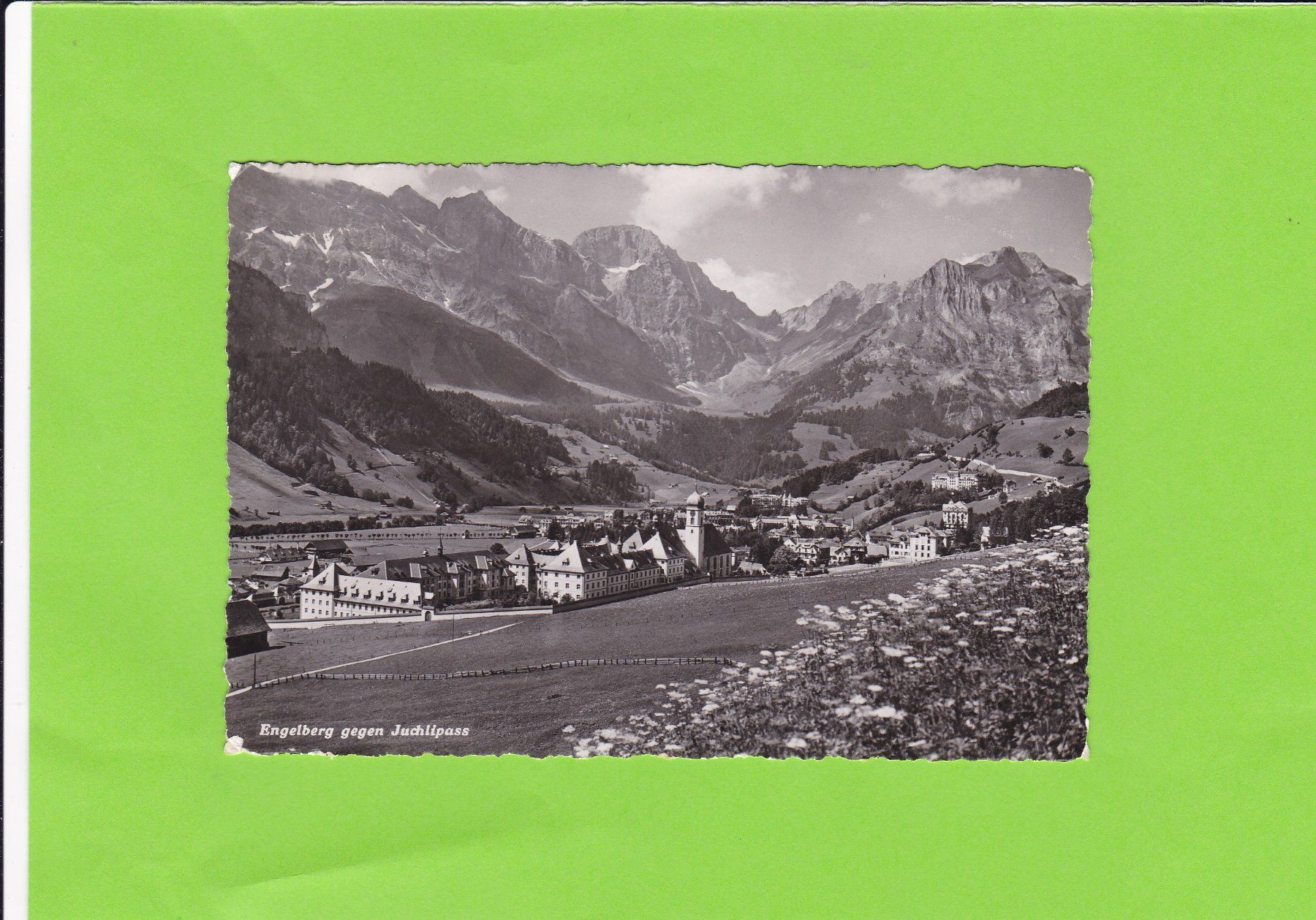 Cartoline postali: Engelberg gegen Juchlipass – Usato da St. Peterzell venduto da neckertal