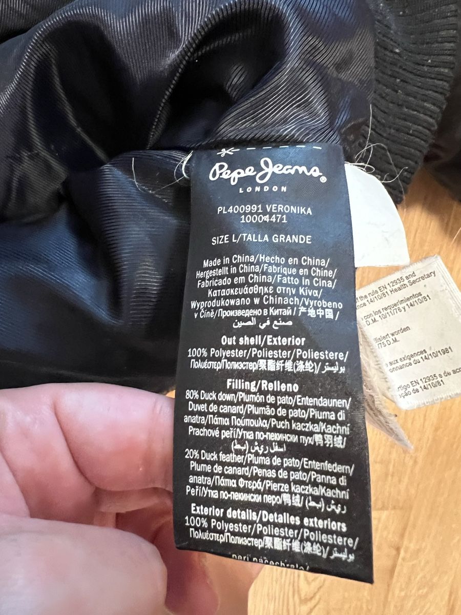 Pepe Jeans Cappotti: Pepe Jeans winter jacket (down and feather) – Usato da Prangins venduto da ale_f88f 3