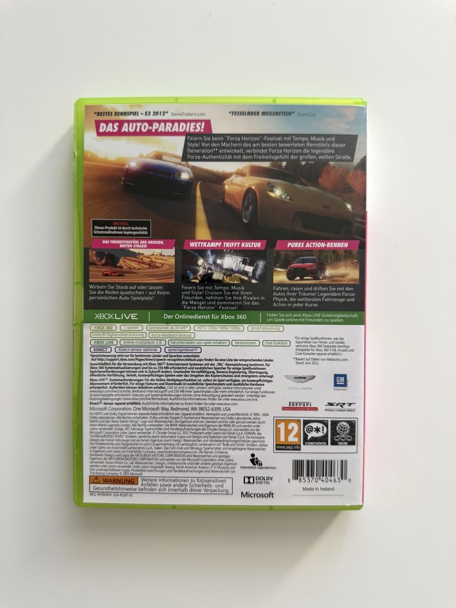Giochi: Forza Horizon, Xbox 360 – Usato da Couvet venduto da Aura_aura 2