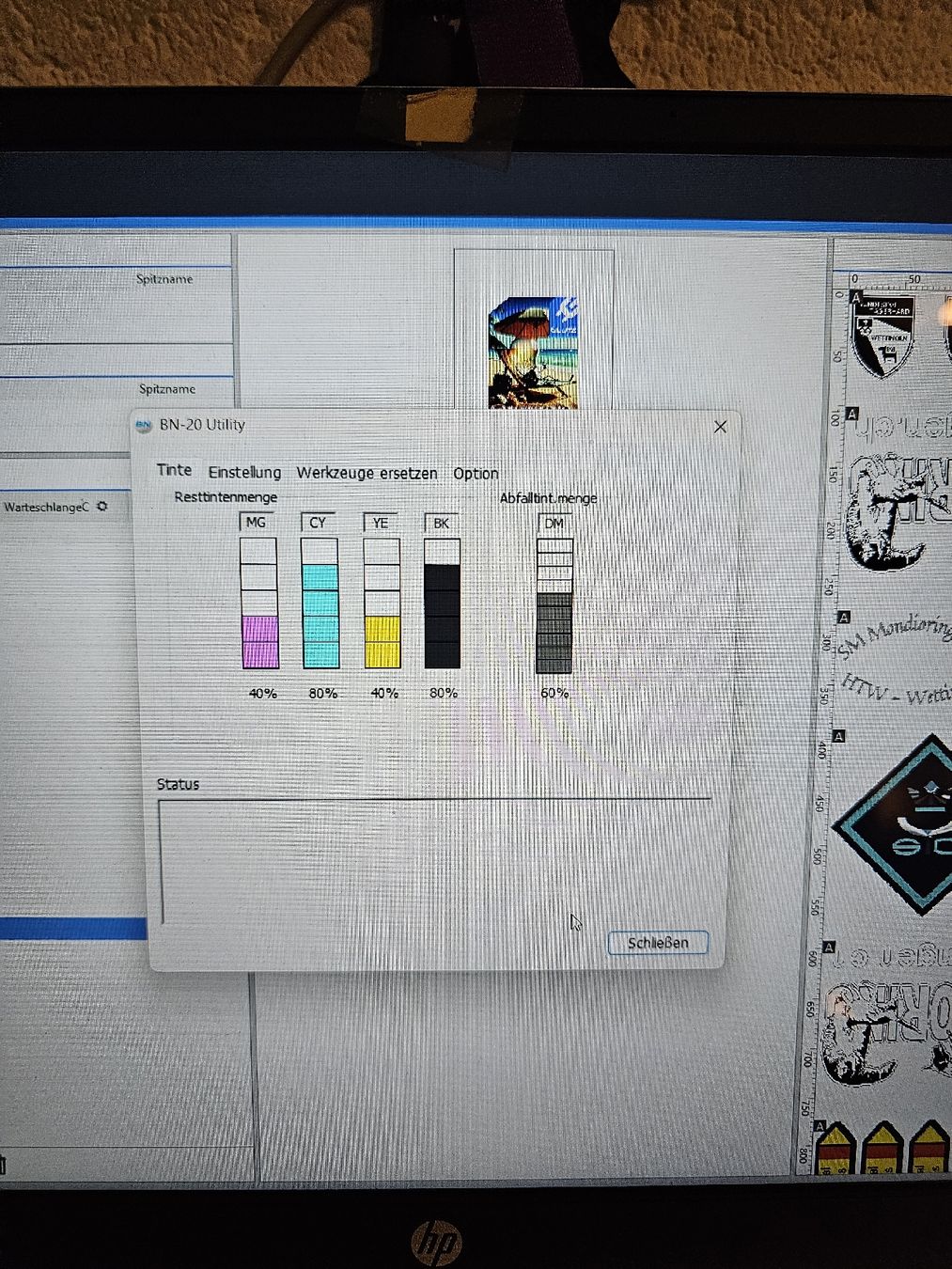 Roland Stampanti: VersaStudio BN-20A EcoSolventdrucker/Schneideplotter – Usato da Subingen venduto da chrisbygz01 4