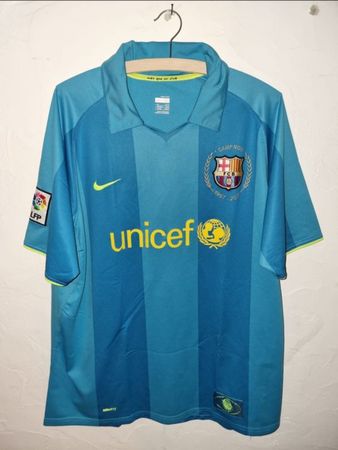 Original FC Barcelona 2007/2008 Trikot Jersey