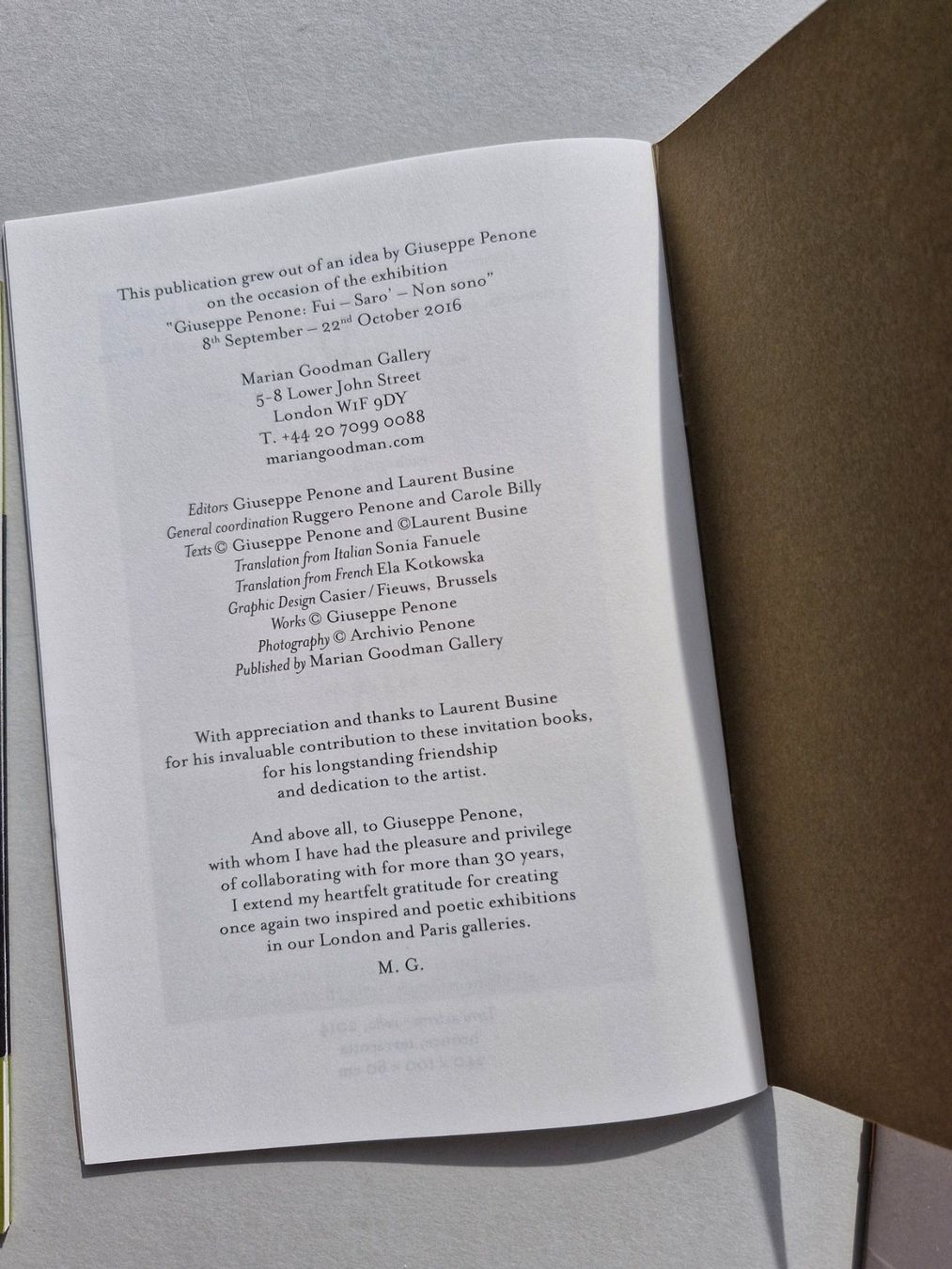 Libri: Giuseppe Penone: Germinazione, Arte Povera – Usato da Zürich venduto da Secretariat11 5