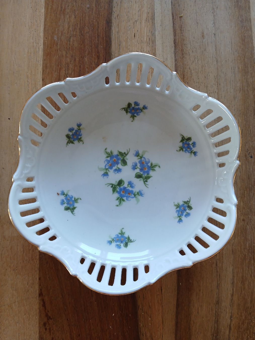 Tutte le decorazioni: 2 small decorative plates porcelain floral pattern – Usato da Dübendorf venduto da LoRi-2026 3