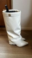 Damen Stiefel weiss spitz zulaufend guter Zustand